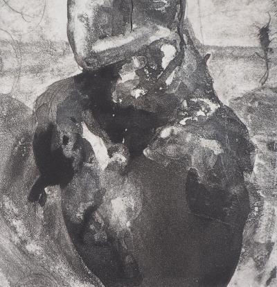 Auguste RODIN : Mère et enfant, Gravure 2