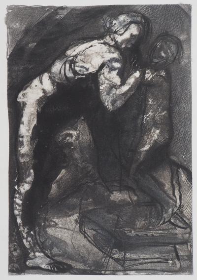 Auguste RODIN : Michel-Ange, Gravure 2