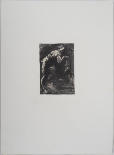 Auguste RODIN : Michel-Ange, Gravure 2