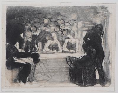 Auguste RODIN : Minos, Gravure 2