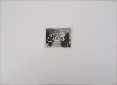 Auguste RODIN : Minos, Gravure 2