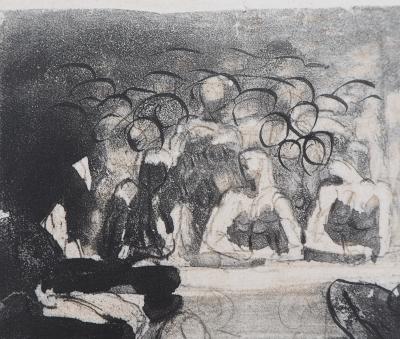Auguste RODIN : Minos, Gravure 2