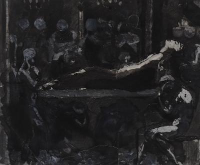 Auguste RODIN : La mort du roi, Gravure 2