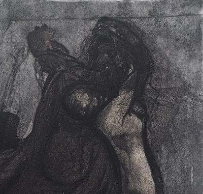 Auguste RODIN : Myrrha, Gravure 2