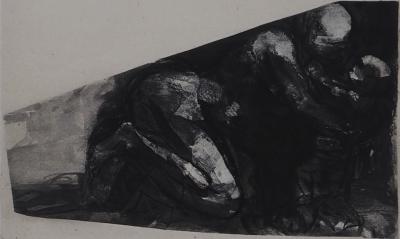 Auguste RODIN : La nativité, Gravure 2