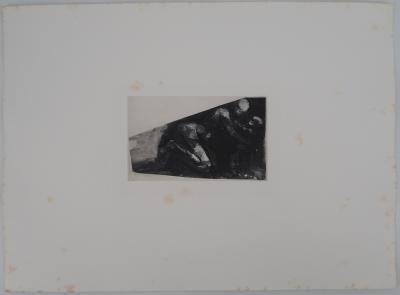 Auguste RODIN : La nativité, Gravure 2