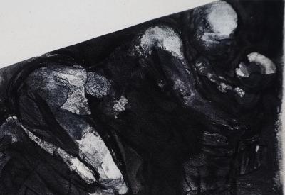 Auguste RODIN : La nativité, Gravure 2