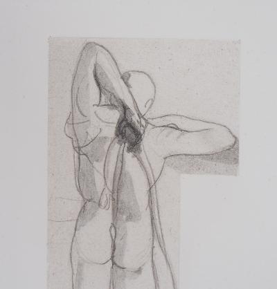 Auguste RODIN : Ombre de guerrier, Gravure 2