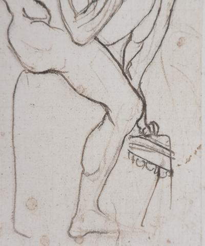 Auguste RODIN : Deux planches, Ombres, Gravure 2
