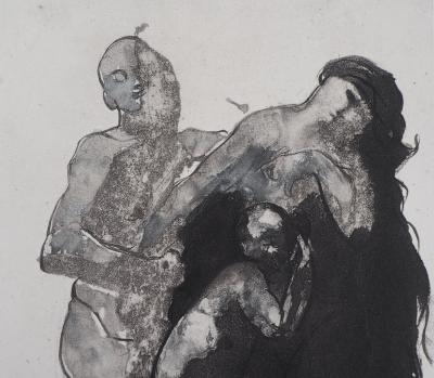 Auguste RODIN : Pastorale, Gravure 2