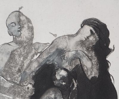 Auguste RODIN : Pastorale, Gravure 2