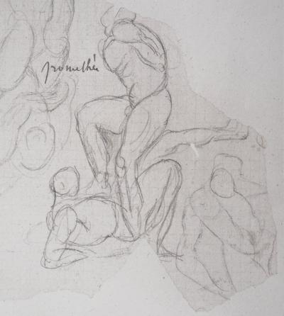 Auguste RODIN : Prométhée, Gravure 2