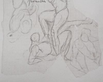 Auguste RODIN : Prométhée, Gravure 2