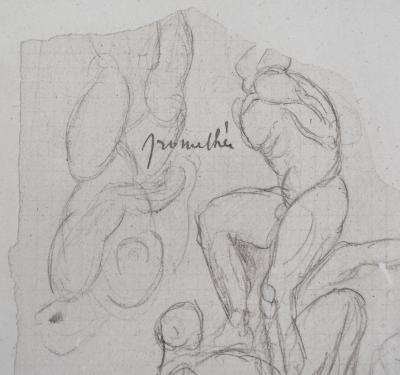 Auguste RODIN : Prométhée, Gravure 2