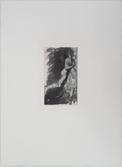 Auguste RODIN : Purgatoire, Gravure 2