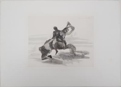 Auguste RODIN : Retour du sabbat, Gravure 2