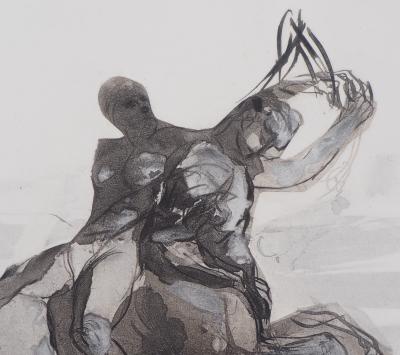 Auguste RODIN : Retour du sabbat, Gravure 2