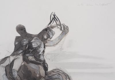 Auguste RODIN : Retour du sabbat, Gravure 2