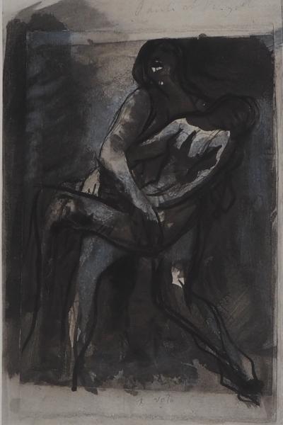 Auguste RODIN : Le tango amoureux, Gravure 2