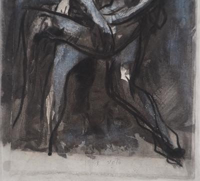 Auguste RODIN : Le tango amoureux, Gravure 2