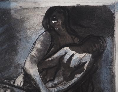 Auguste RODIN : Le tango amoureux, Gravure 2