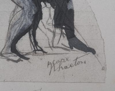 Auguste RODIN : Tendre baiser, Gravure 2