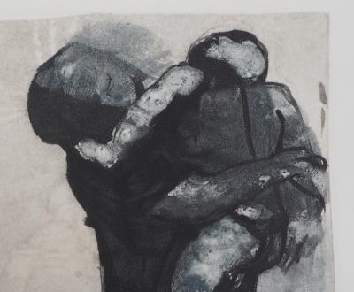 Auguste RODIN : Tendresse maternelle, Gravure 2