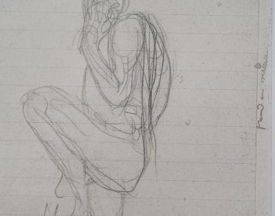 Auguste RODIN : Ugolin, Gravure 2