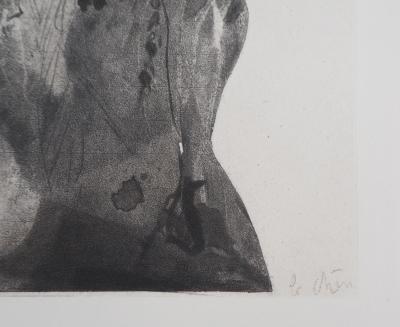 Auguste RODIN : Ugolin emprisonné, Gravure 2