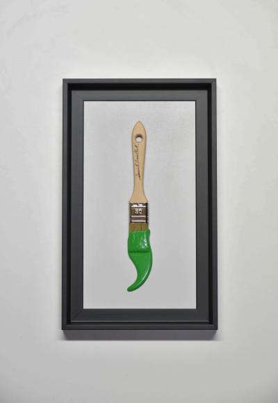 Yannick Bouillault - Painter’s Trophy Green - Résine Peinte 2