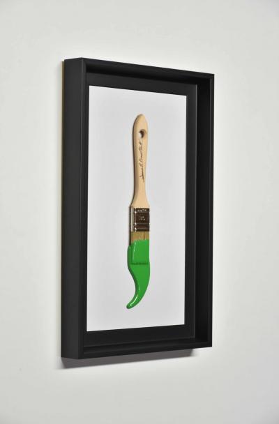 Yannick Bouillault - Painter’s Trophy Green - Résine Peinte 2