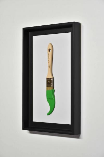 Yannick Bouillault - Painter’s Trophy Green - Résine Peinte 2