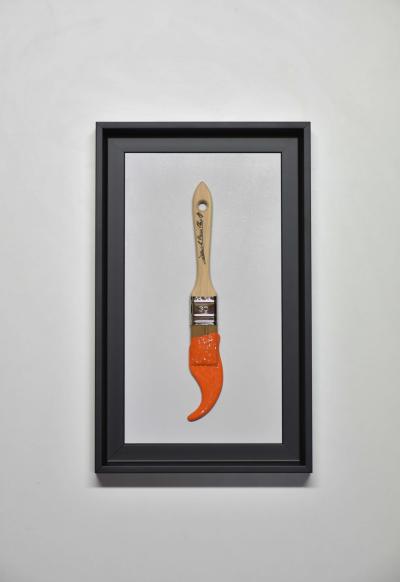 Yannick Bouillault - Painter’s Trophy Orange - Résine Peinte 2