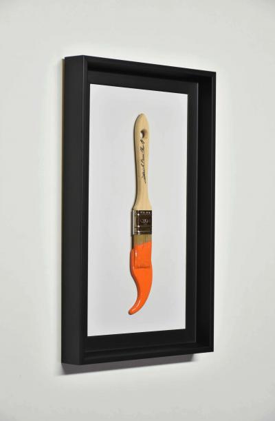 Yannick Bouillault - Painter’s Trophy Orange - Résine Peinte 2
