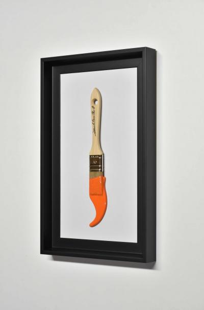 Yannick Bouillault - Painter’s Trophy Orange - Résine Peinte 2