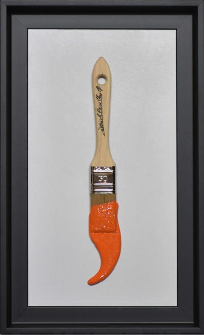 Yannick Bouillault - Painter’s Trophy Orange - Résine Peinte 2