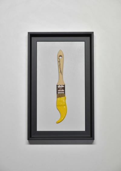 Yannick Bouillault - Painter’s Trophy Yellow - Résine Peinte 2