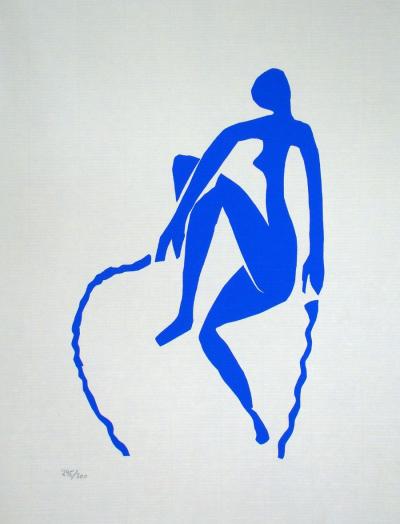 Henri MATISSE (after) - Nu bleu, sauteuse de corde, 1978, Limited edition lithograph 2