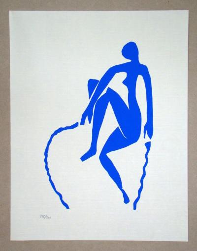 Henri MATISSE (after) - Nu bleu, sauteuse de corde, 1978, Limited edition lithograph 2