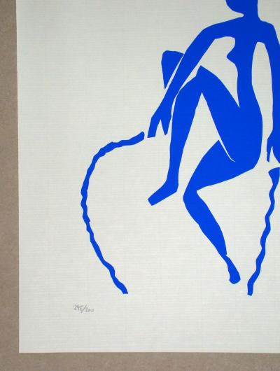 Henri MATISSE (after) - Nu bleu, sauteuse de corde, 1978, Limited edition lithograph 2