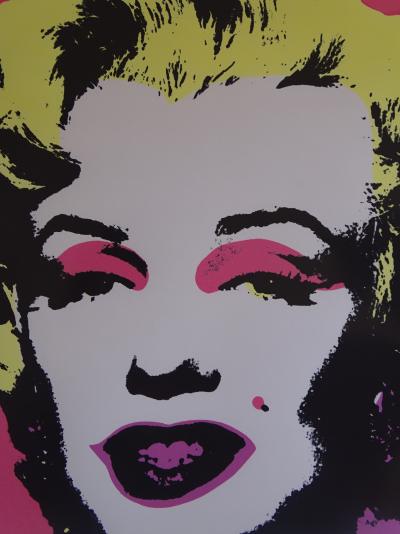 Andy Warhol - Marilyn 1987 - Sérigraphie en couleurs 2