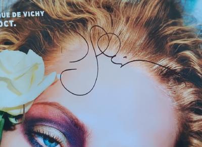 David LaChapelle x Uma Thurman - Affiche originale d’exposition (signé par l’artiste) - Vichy - 2026 2