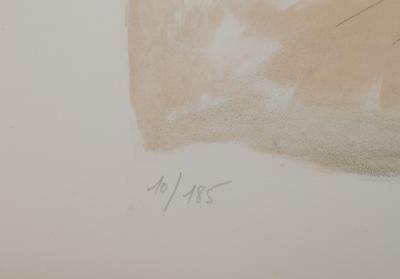 Yves BRAYER : La Place Rouge à Moscou, Lithographie originale signée 2