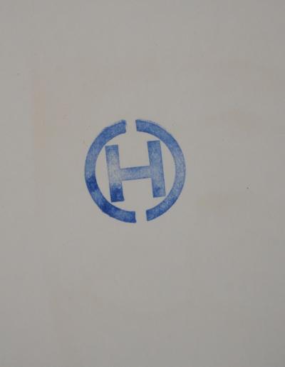Henry CLEWS : Les portes monumentales II (sépia), Gravure 2