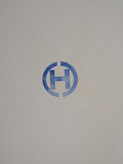 Henry CLEWS : Le maire de Mandelieu (sépia), Gravure 2