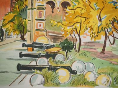 Yves Brayer: Russian Architecture, Original signed lithograph 2
