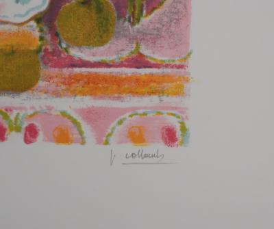Paul COLLOMB: The Indian Tablecloth, Original signed lithograph 2