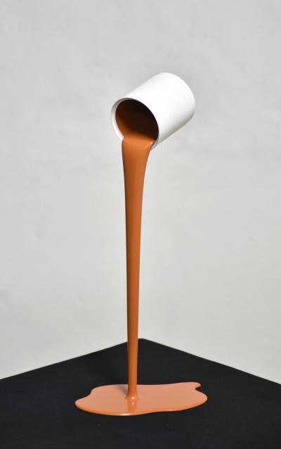 Yannick Bouillault - Pur Ochre - Résine et Acier 2