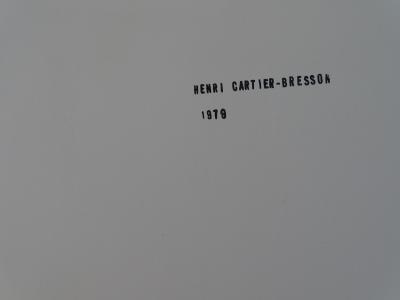 Henri Cartier-Bresson - Madrid- Photolithograph 2