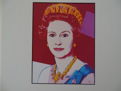 Andy Warhol - Queen Elizabeth II of the United Kingdom, 1987 - Serigrahy 2